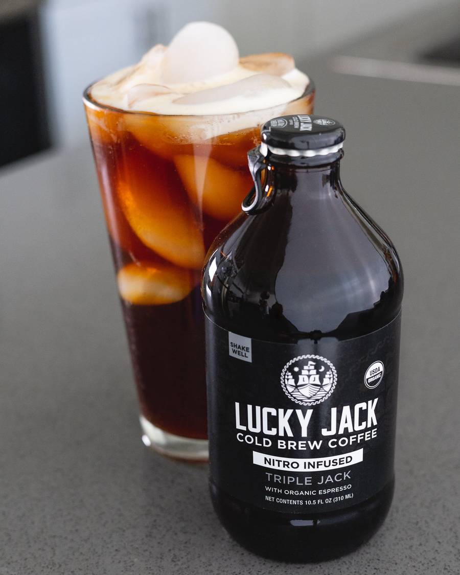 Cold brew coffee product photography Las Vegas
